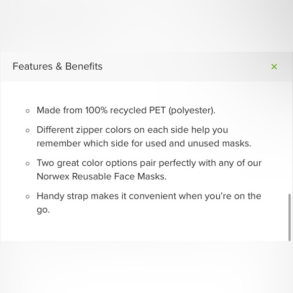 Norwex Wristlet - Teal - Picture 5 of 5